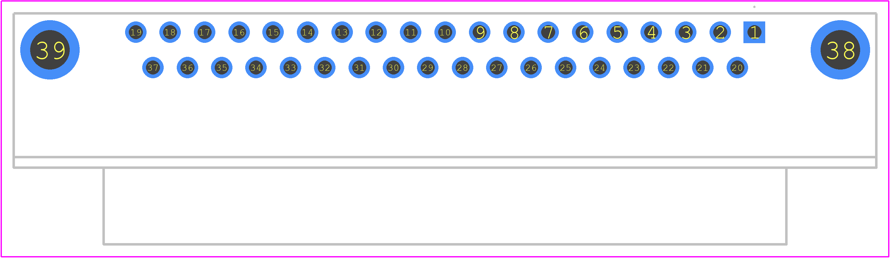 1757836-4 - TE Connectivity PCB footprint - Other - Other - 1757836-4-1