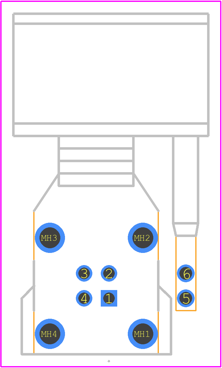 2286550-1 - TE Connectivity PCB footprint - Other - Other - 2286550-1-7