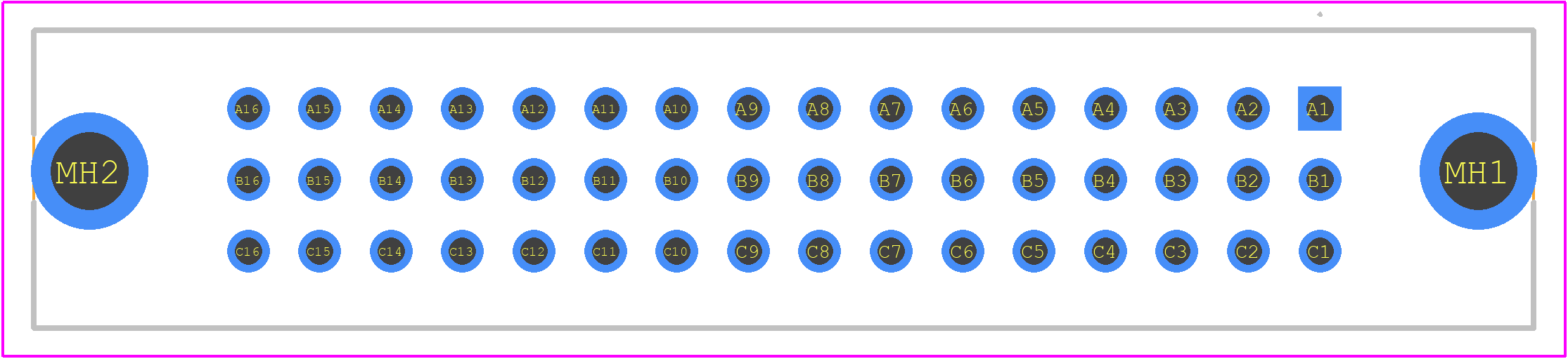 650459-5 - TE Connectivity PCB footprint - Other - Other - 650459-5-1