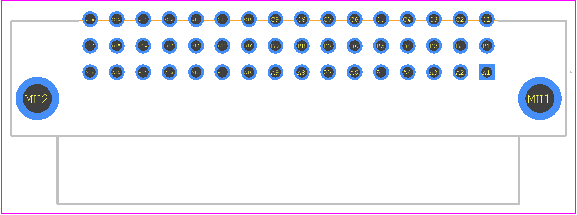 5650893-5 - TE Connectivity PCB footprint - Other - Other - 5650893-5-1