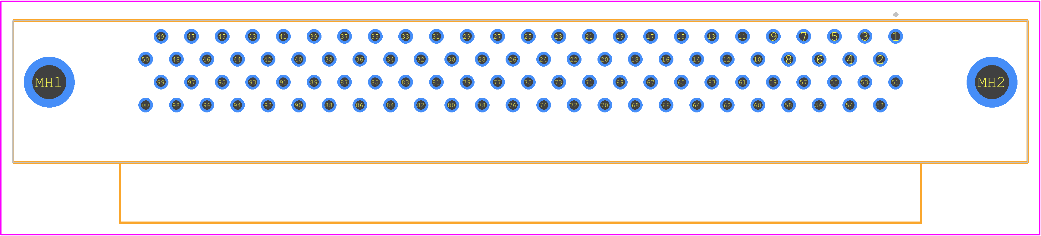 5787170-9 - TE Connectivity PCB footprint - Other - Other - 5787170-9-1