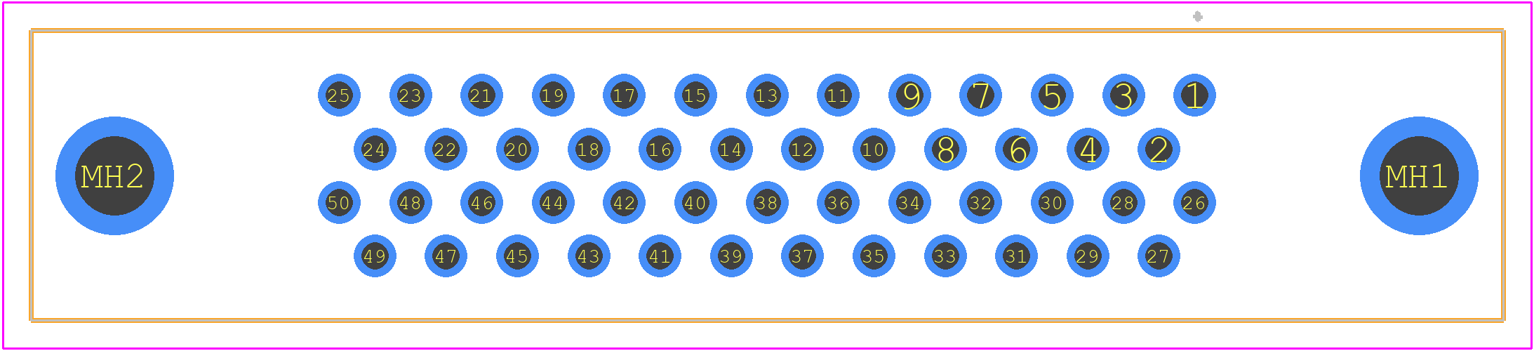 5749069-5 - TE Connectivity PCB footprint - Other - Other - 5749069-5-2