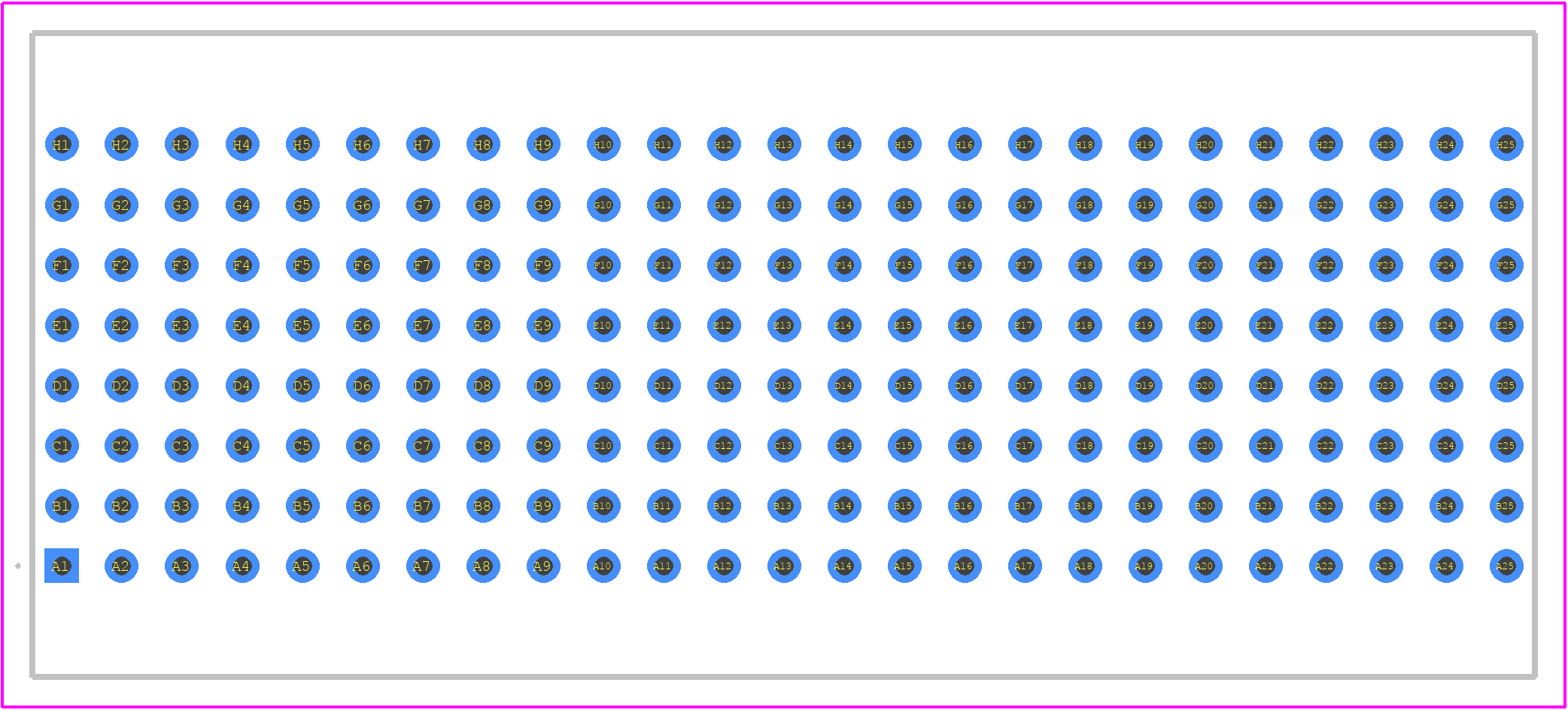 646347-1 - TE Connectivity PCB footprint - Other - Other - 646347-1-1