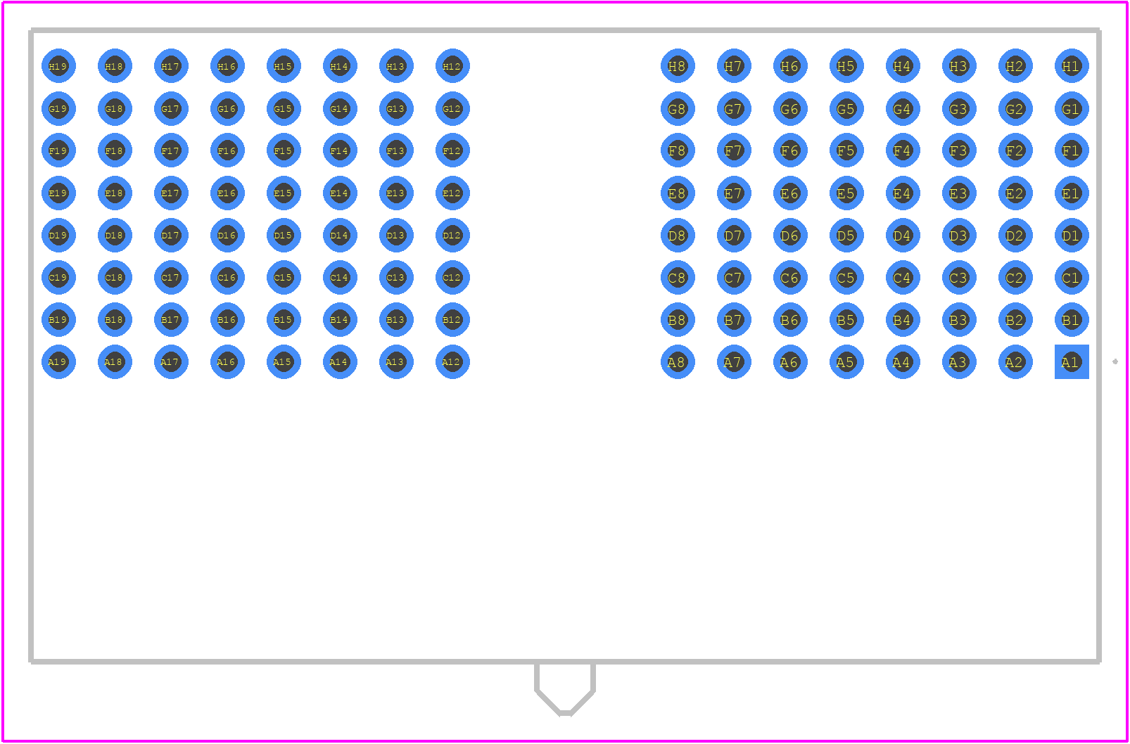5646447-1 - TE Connectivity PCB footprint - Other - Other - 5646447-1-1