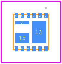MIC33050-GYHL-TR - Microchip PCB footprint - Other - Other - HDFN33-12LD-PL-1