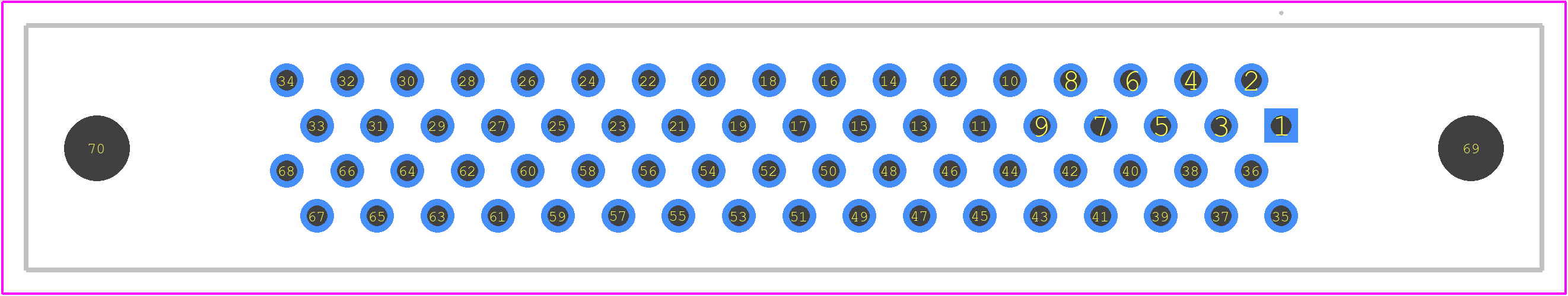 749721-7 - TE Connectivity PCB footprint - Other - Other - 749721-7-3