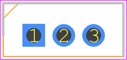 MBR2045CT - Diodes Incorporated PCB footprint - Transistor Outline, Vertical - Transistor Outline, Vertical - TO220AB Type C
