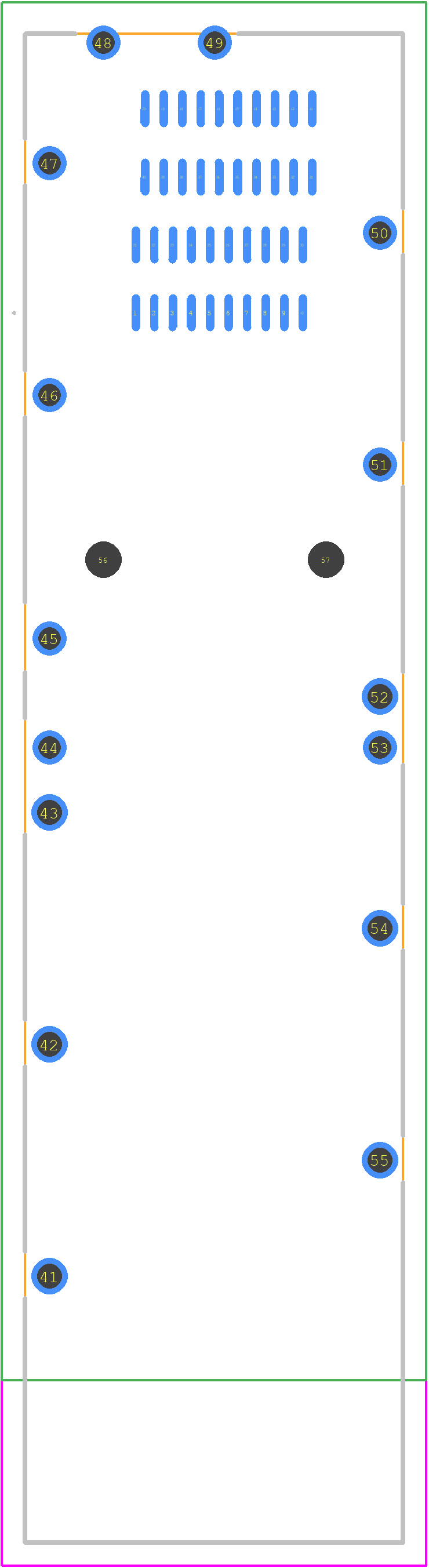 2359845-1 - TE Connectivity PCB footprint - Other - Other - 2359845-1-4