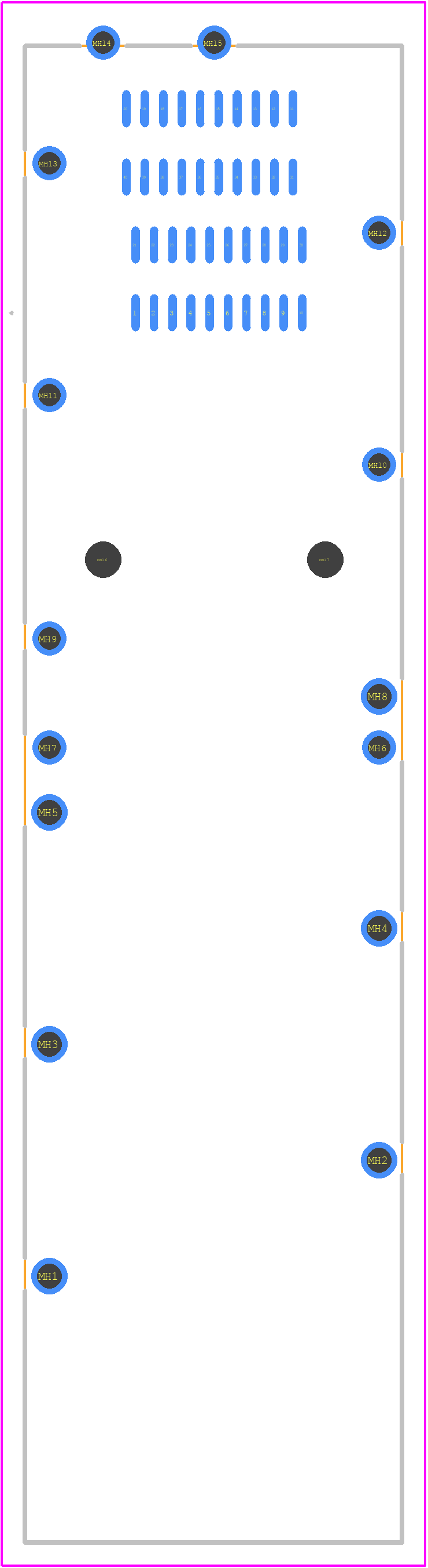 2359845-3 - TE Connectivity PCB footprint - Other - Other - 2359845-3-6