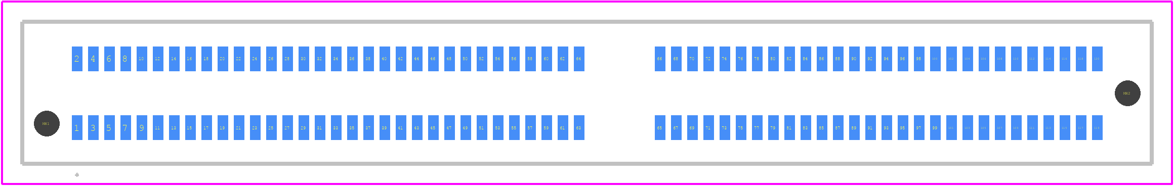 408-52120-100-11 - ept PCB footprint - Other - Other - 408-52120-100-11