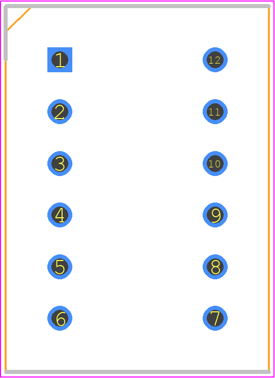 LTP-757KR-01 - Lite-On PCB footprint - Dual-In-Line Sockets - Dual-In-Line Sockets - LTP-757KR-01