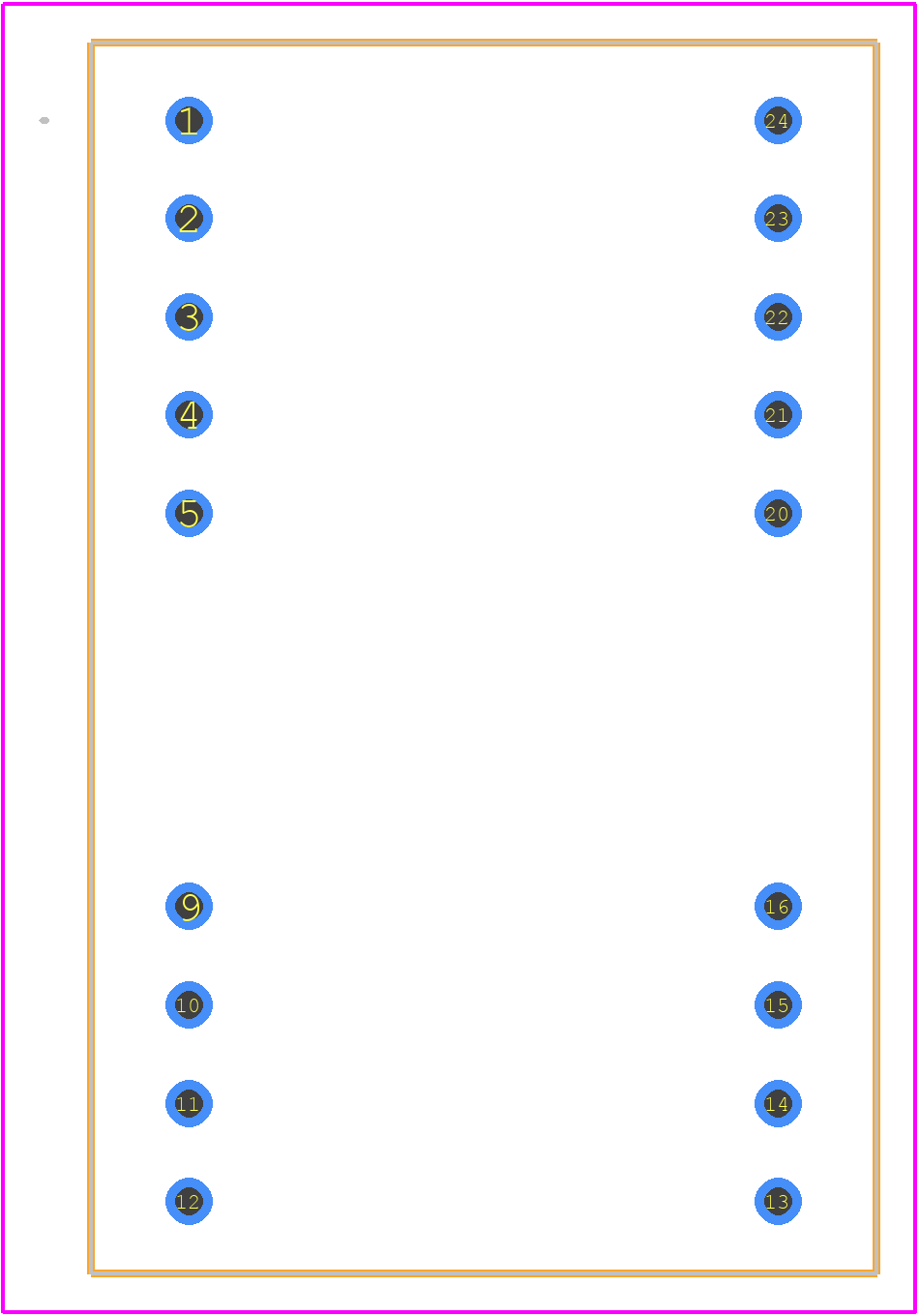 EC5A-05S33 - Cincon PCB footprint - Other - Other - EC5A-05S33-1