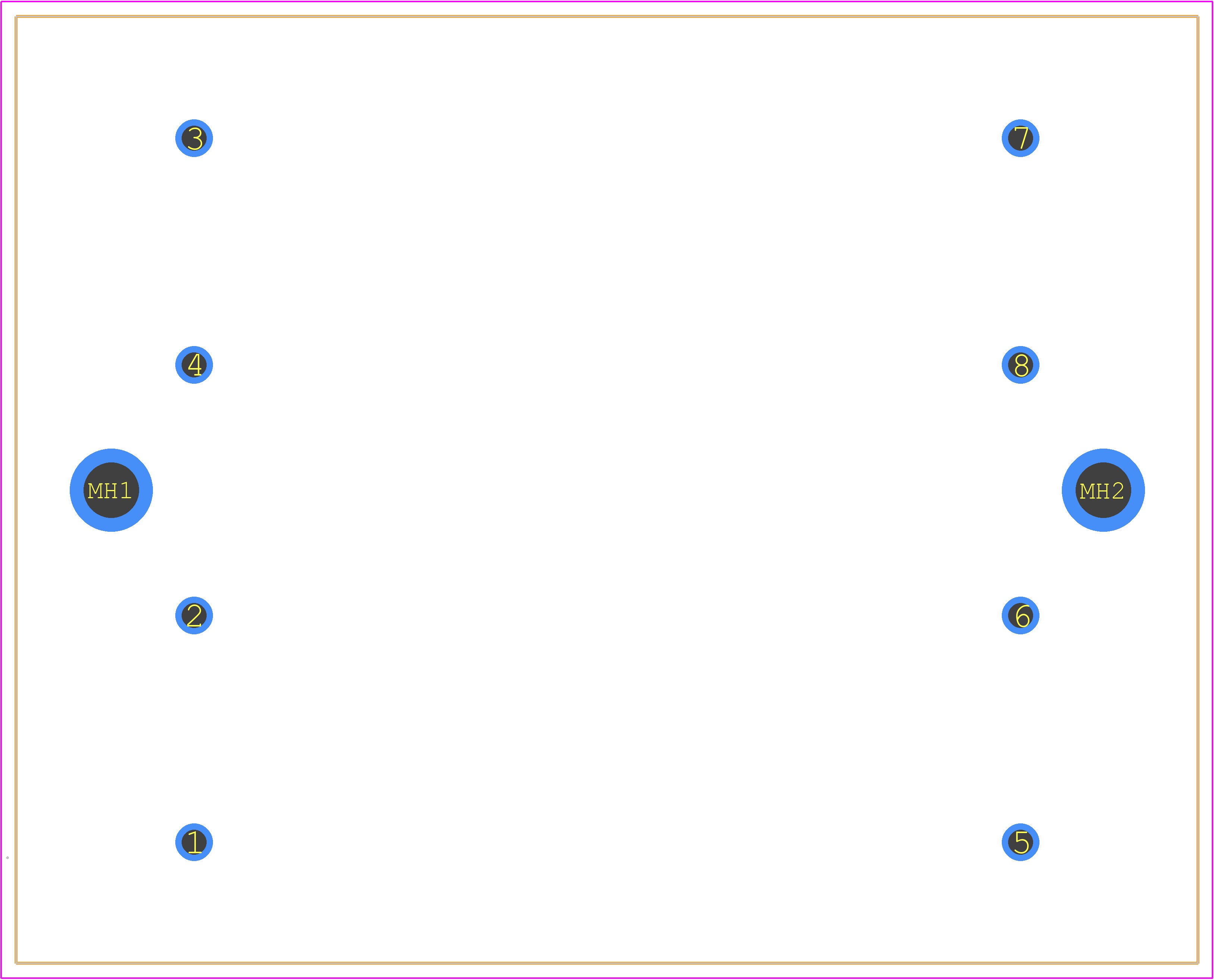 LP-30-1600 - Bel PCB footprint - Other - Other - LP-30-1600-2