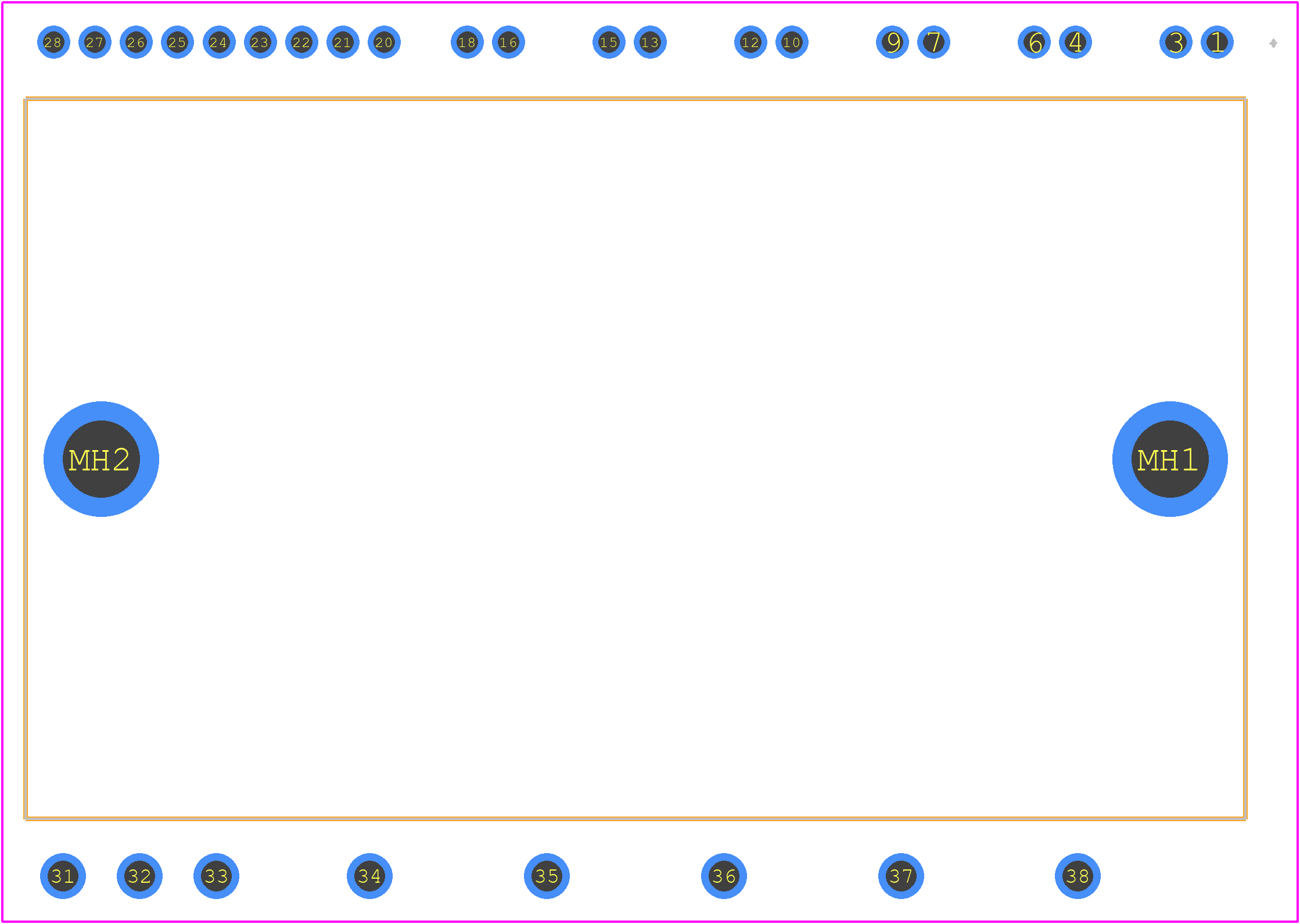 PS21765 - Mitsubishi PCB footprint - Other - Other - PS21765-3
