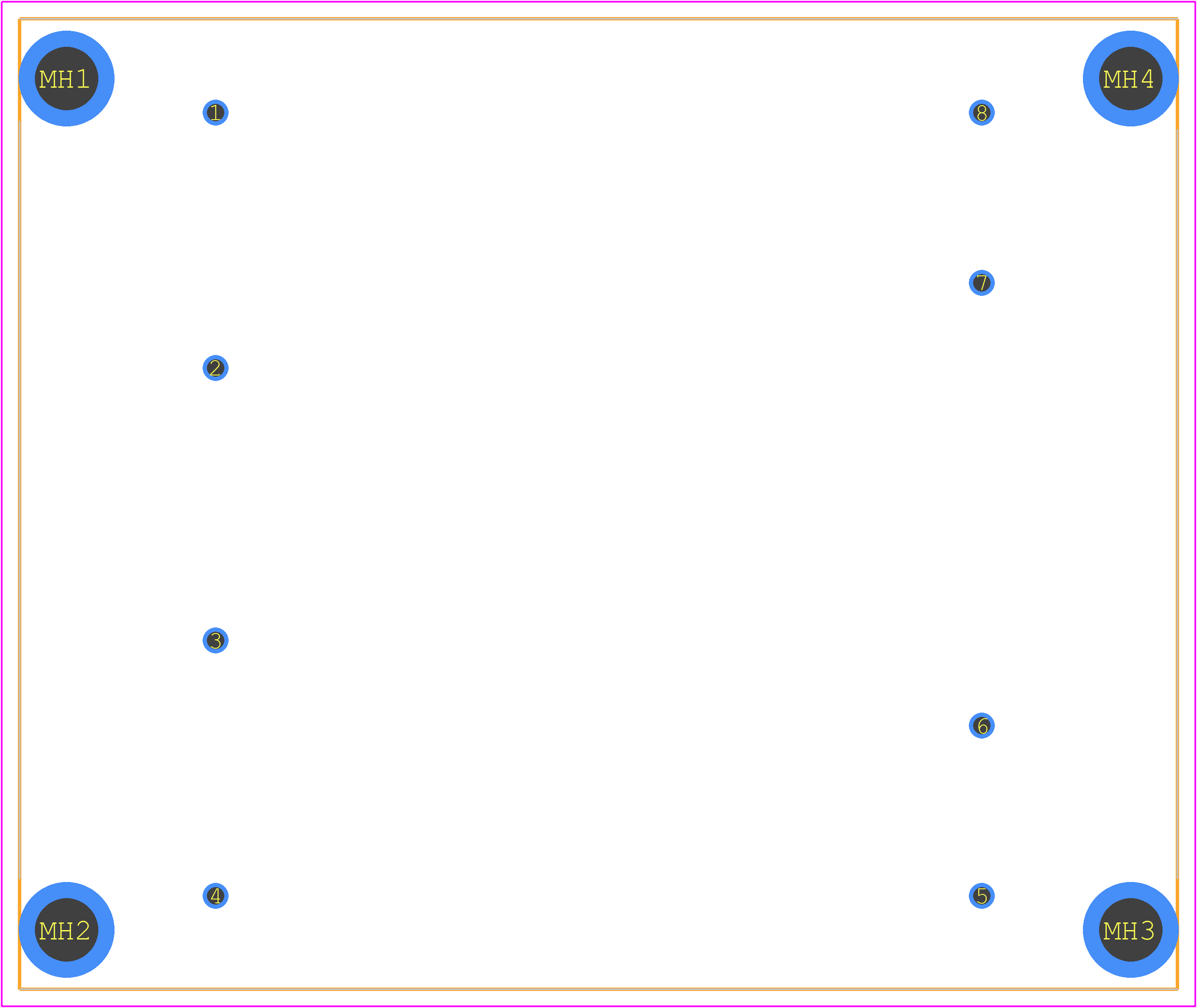 201-7410 - BLOCK PCB footprint - Other - Other - 201-7410-1