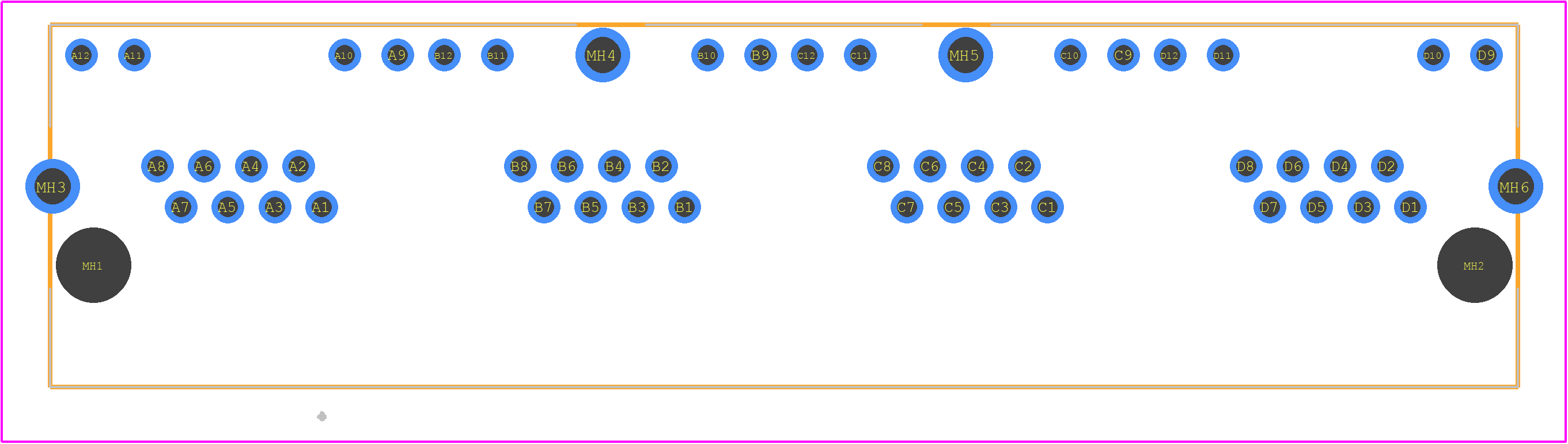 XRJMS-04-8-8-1-F2 - XMultiple PCB footprint - Other - Other - XRJMS-04-8-8-1-F2-1
