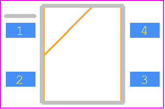 IRM-H638M3/TR2 - Everlight PCB footprint - Small Outline Packages - Small Outline Packages - SMD-4