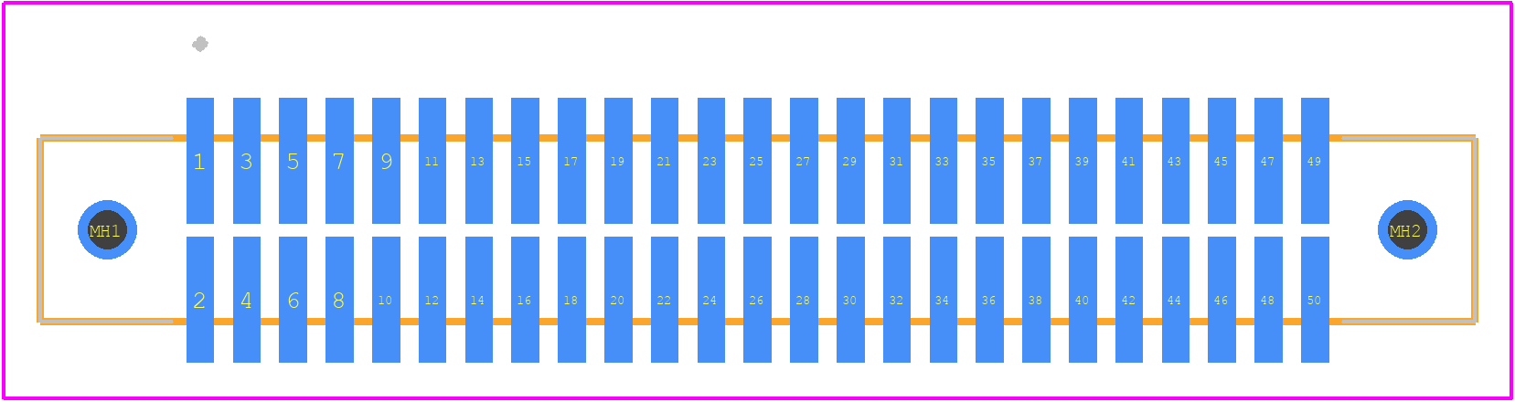 5-104550-6 - TE Connectivity PCB footprint - Other - Other - 5-104550-6-2