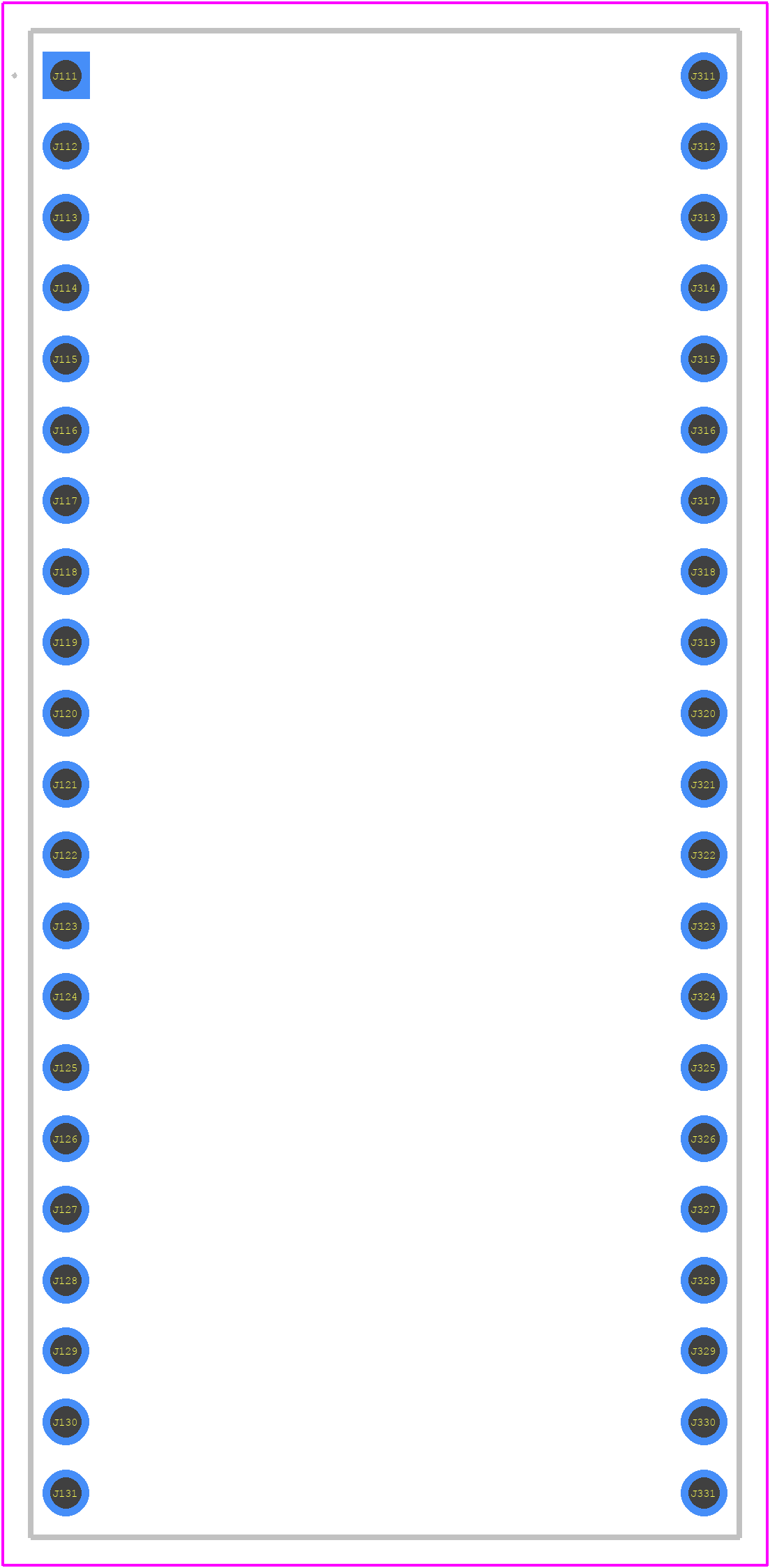 ESP32-S2-DevKitM-1 - Espressif Systems PCB footprint - Other - Other - ESP32-S2-DevKitM-1-2