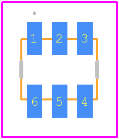 TCM4-25+ - Mini-Circuits PCB footprint - Other - Other - TCM4-25+-2