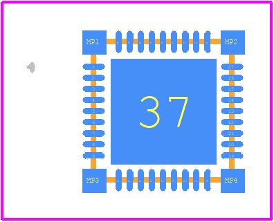 DSPIC33CK64MP203-I/M5 - Microchip PCB footprint - Other - Other - DSPIC33CK64MP203-I/M5-2