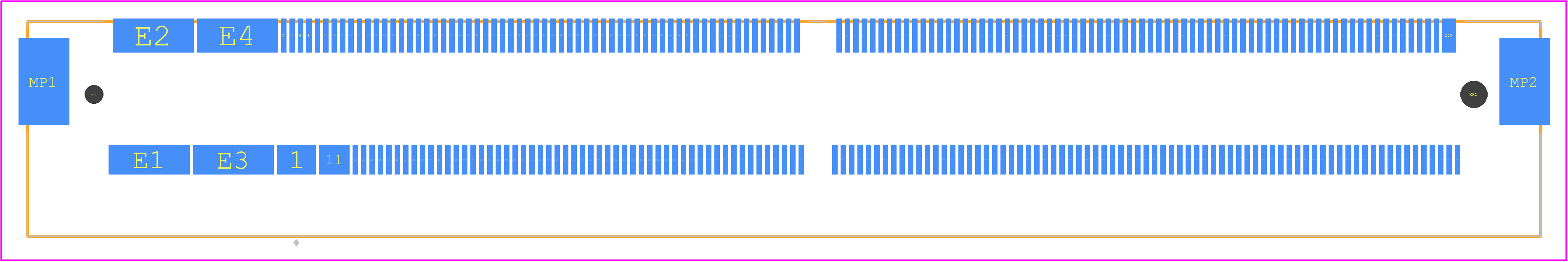 MM70-314B2-1-R500 - JAE PCB footprint - Other - Other - MM70-314B2-1-R500-2