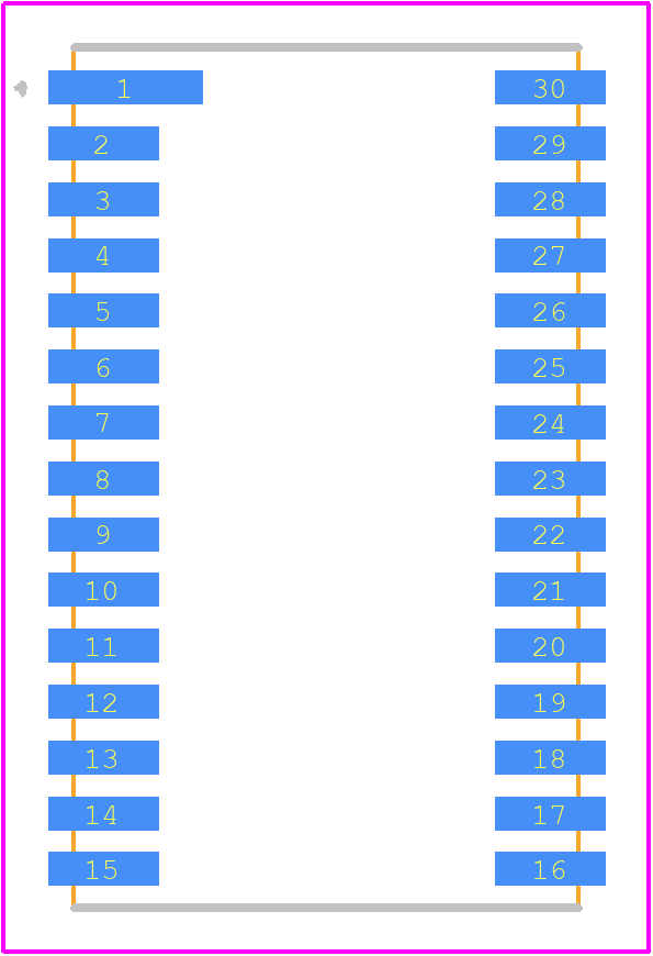 GYPRO3300 - TDK PCB footprint - Other - Other - GYPRO3300