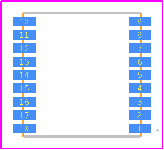 MAX-8Q-0 - u-blox PCB footprint - Other - Other - MAX-8Q-0-3