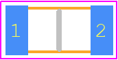 C1206X102K202T - HolyStone PCB footprint - Capacitor Chip Non-polarised - Capacitor Chip Non-polarised - C1206X102K202T