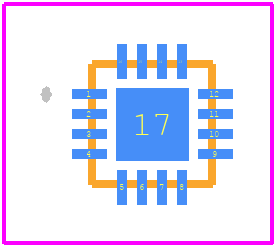 NX3DV3899HRZ - NXP PCB footprint - Other - Other - NX3DV3899HRZ-2