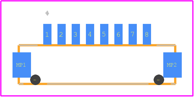 A1252WV-SF-08PD01 - Joint Tech Electronic PCB footprint - Other - Other - A1252WV-SF-08PD01-1