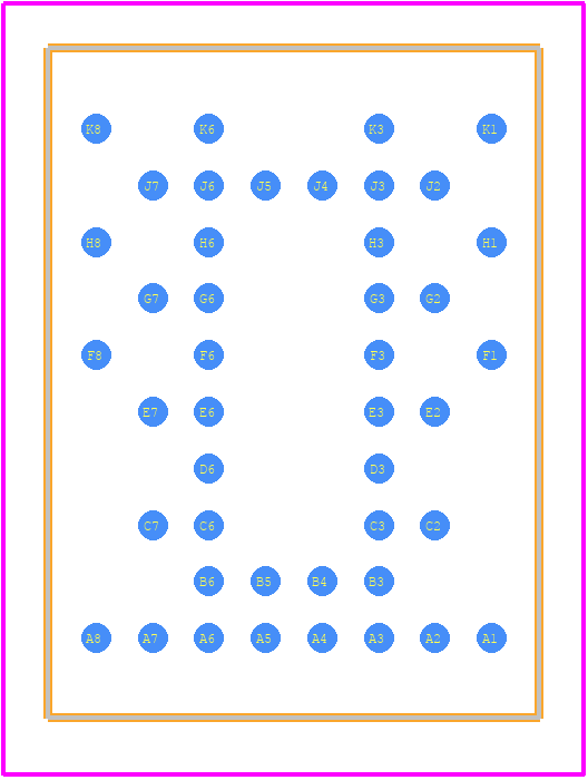 ADIS16475-1BMLZ - Analog Devices PCB footprint - Other - Other - ML-44-1