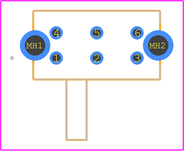 EG2210 - E-Switch PCB footprint - Other - Other - EG2210-2
