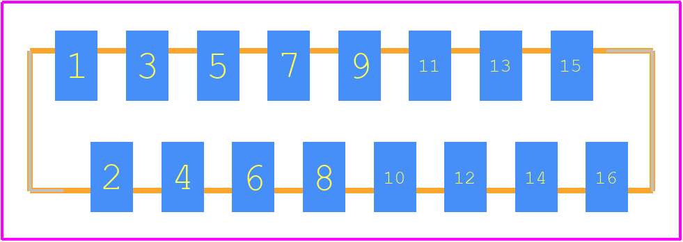 L-KLS1-204G-16-R - KLS Electronic PCB footprint - Other - Other - L-KLS1-204G-16-R-1