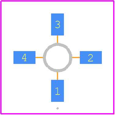 ERA-4+ - Mini-Circuits PCB footprint - Other - Other - VV105(H=1.905mm)