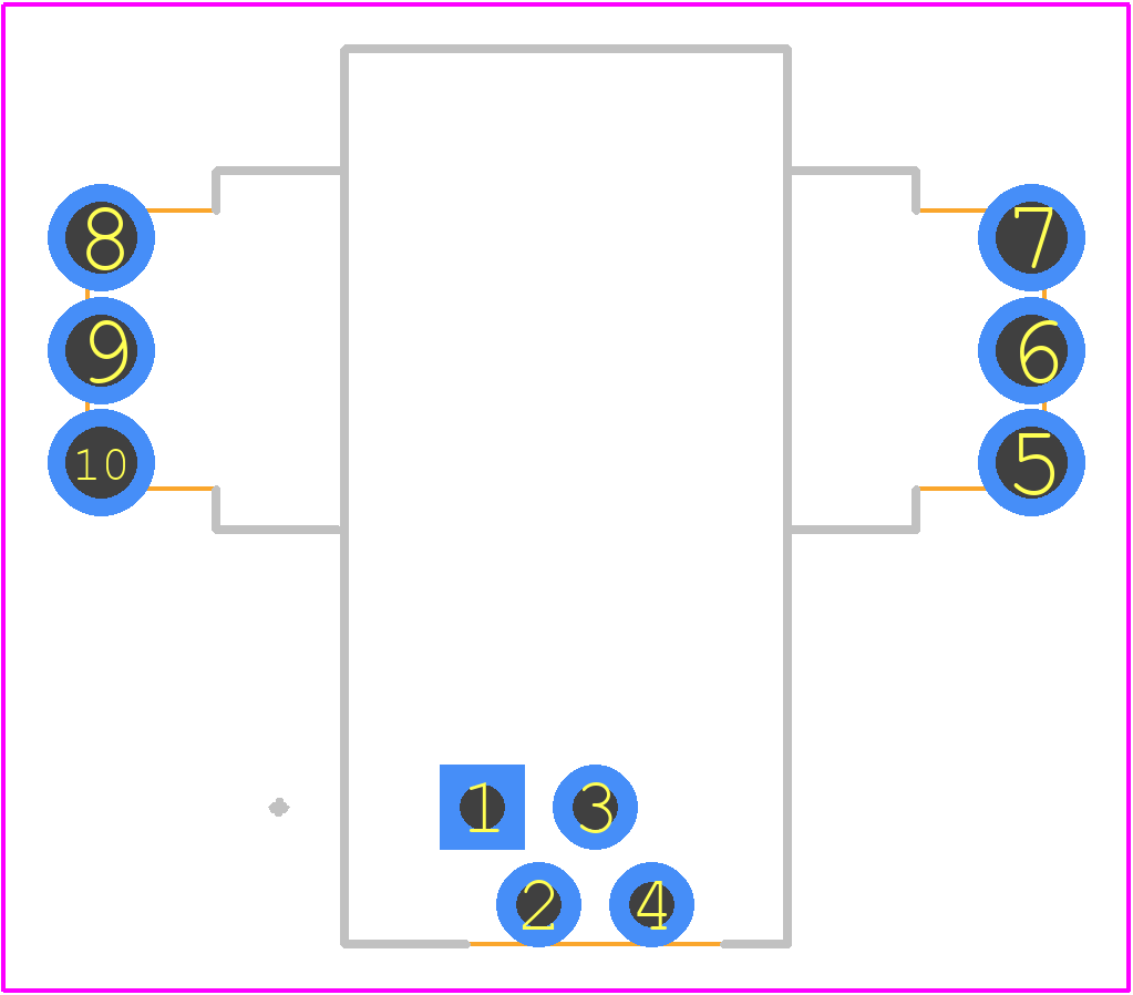HLSR 80-P/SP10 - LEM PCB footprint - Other - Other - HLSR 80-P/SP10-2