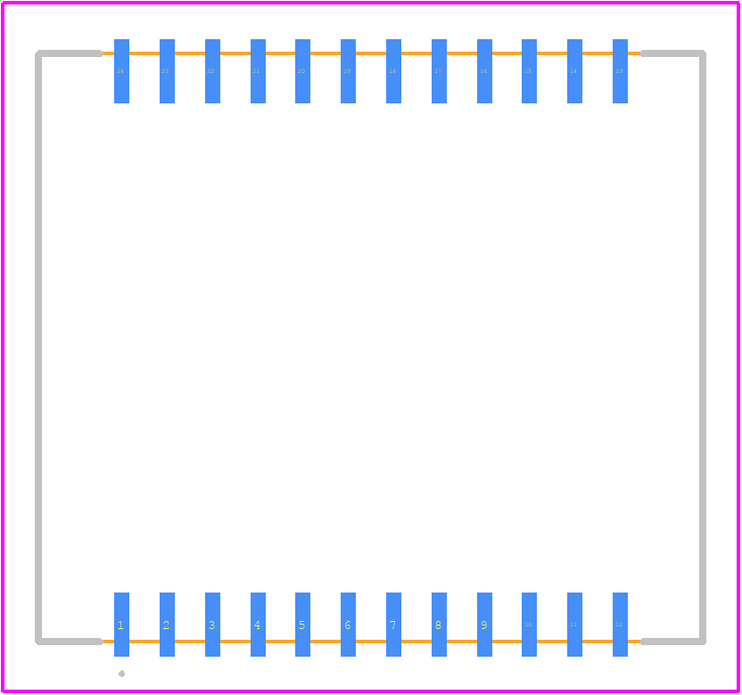 ETH1-460LD - COILCRAFT PCB footprint - Other - Other - ETH1-460LD-4
