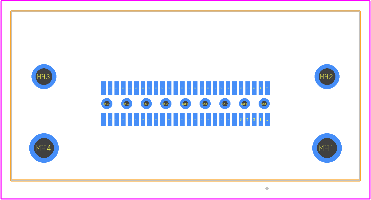 QFS-026-01-SL-D-RA - SAMTEC PCB footprint - Other - Other - QFS-026-01-SL-D-RA-1