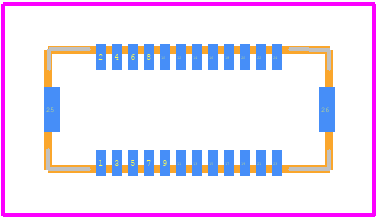 2-2201197-4 - TE Connectivity PCB footprint - Other - Other - 2-2201197-4