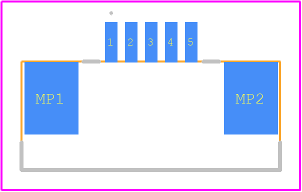 84952-5 - TE Connectivity PCB footprint - Other - Other - 84952-5-1
