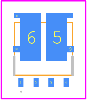 SQJ951EP-T1_BE3 - Vishay PCB footprint - Other - Other - PowerPAK® SO-8L DUAL(H=1.267mm)_2021