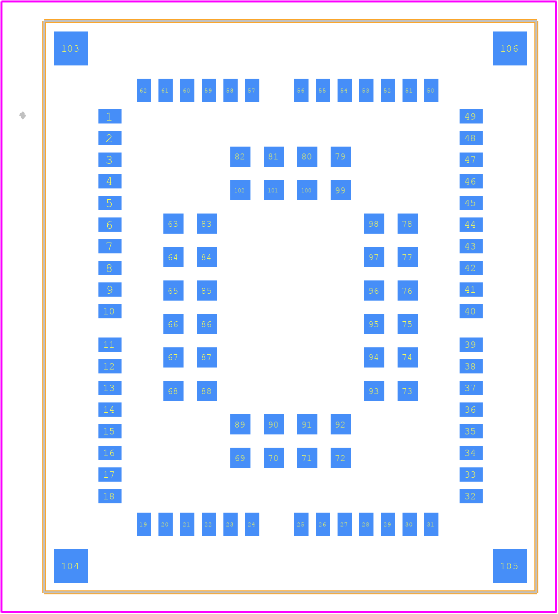 EG912YEUAA-N06-SNNSA - Quectel PCB footprint - Other - Other - EG912YEUAA-N06-SNNSA-1