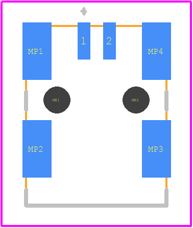 504235 - TE Connectivity PCB footprint - Other - Other - 504235