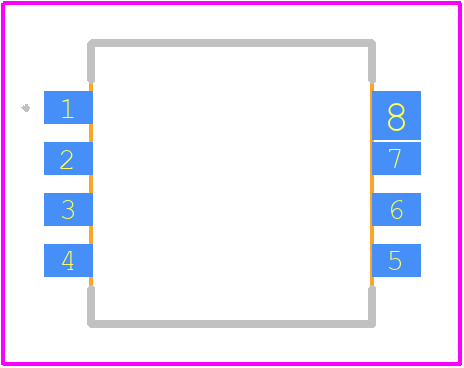 KP253XTMA2 - Infineon PCB footprint - Other - Other - PG-DSOF-8-16_2023