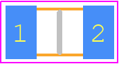 CC1206FKNPO9BN103 - Yageo Group PCB footprint - Capacitor Chip Non-polarised - Capacitor Chip Non-polarised - CC1206FKNPO9BN103