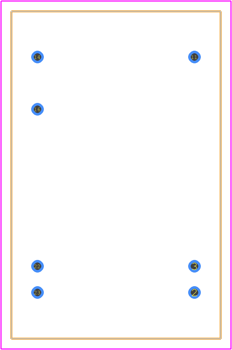 TEN5-2411 - Traco Power PCB footprint - Other - Other - TEN5-2411-1