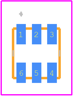 TCM1-1+ - Mini-Circuits PCB footprint - Other - Other - TCM1-1+-1