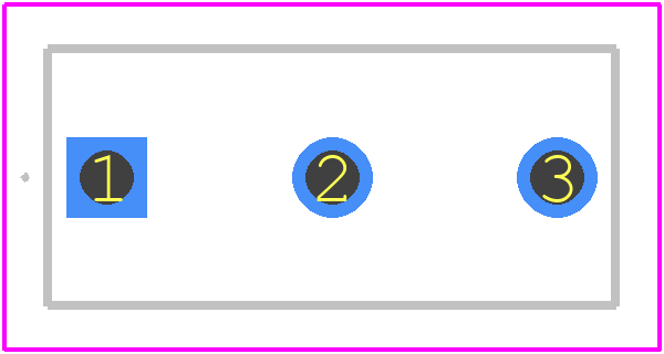 D2F-FL30-T - OMRON Electronics PCB footprint - Other - Other - D2F-FL30-T-1