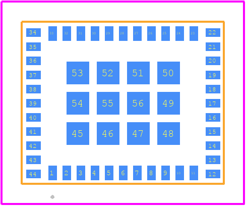 LBAA0QB1SJ-296 - Murata Electronics PCB footprint - Other - Other - LBAA0QB1SJ-296-7