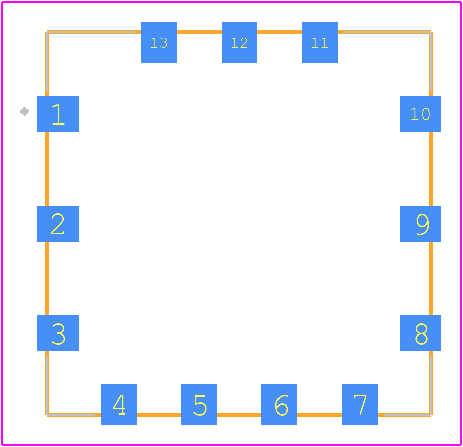 CBP-1034C+ - Mini-Circuits PCB footprint - Other - Other - CBP-1034C+-1